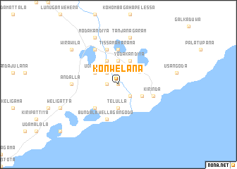 map of Konwelana