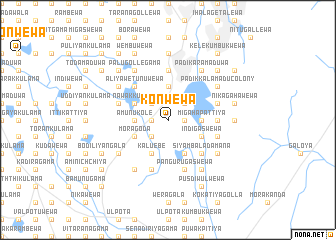 map of Konwewa