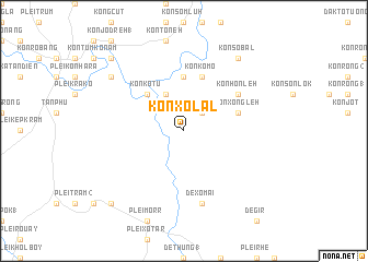 map of Kon Xolal