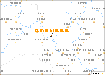 map of Konyang Tao Dung