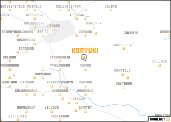 map of Konyuki