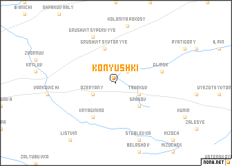 map of Konyushki