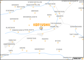 map of Konyushki