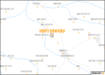 map of Konyushkov