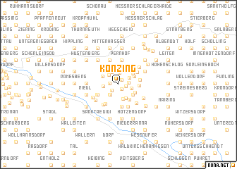 map of Konzing