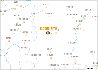 map of Koogiste