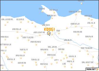 map of Koogi