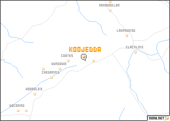 map of Koojedda
