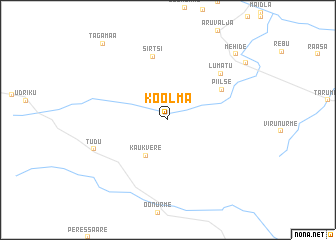 map of Koolma