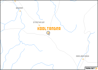 map of Kooltandra