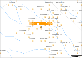 map of Koonya Gaduud