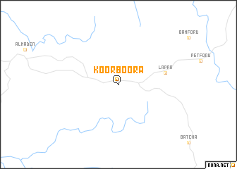 map of Koorboora