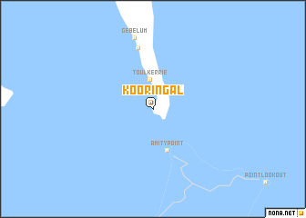 map of Kooringal
