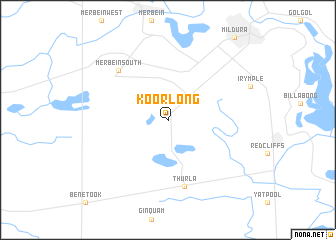 map of Koorlong