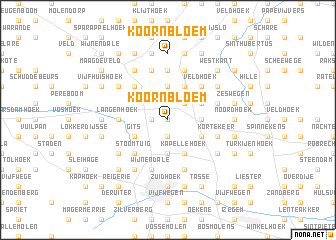 map of Koornbloem