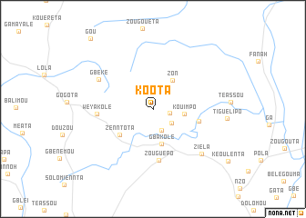 map of Koota