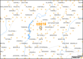 map of Koota