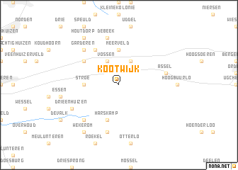 map of Kootwijk