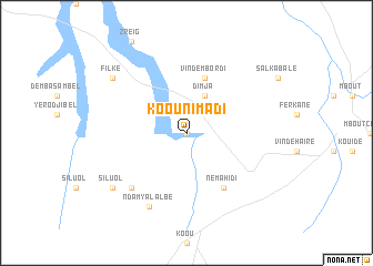 map of Koou Nimadi