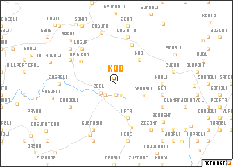 map of Koo