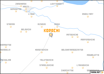 map of Kopachi