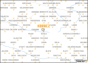 map of Kopacz