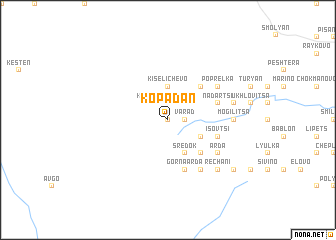 map of Kopadan