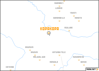 map of Kopakopa