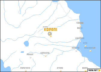 map of Kopani