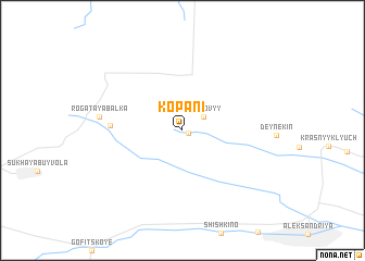 map of (( Kopani ))