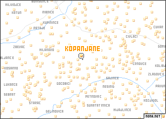 map of Kopanjane