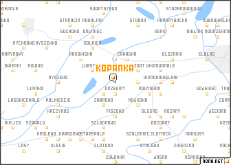 map of Kopanka