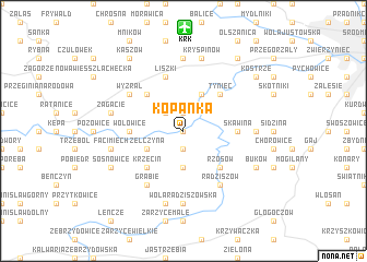 map of Kopanka