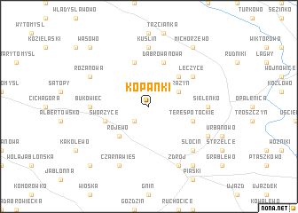 map of Kopanki