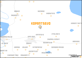 map of Kopantsevo