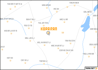 map of Koparan