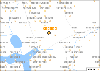 map of Kopara