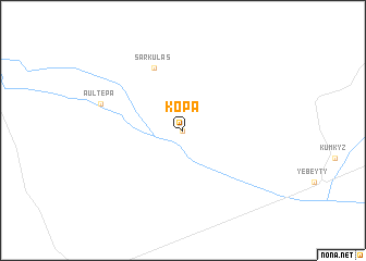 map of Kopa