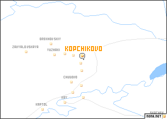 map of Kopchikovo