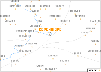 map of Kopchikovo