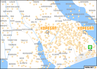 map of Kopégan
