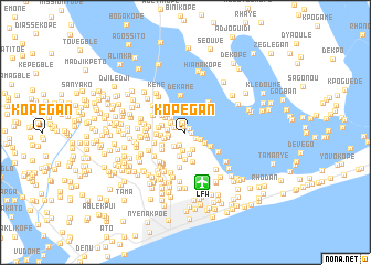 map of Kopégan