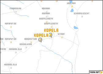 map of Kopela
