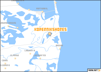 map of Kopernik Shores