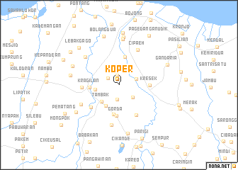 map of Koper