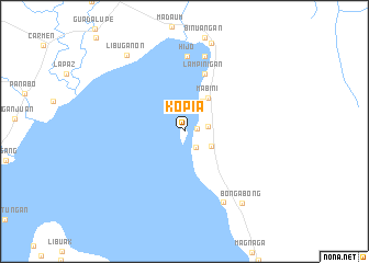 map of Kopia