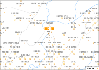 map of Kopibli