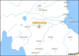 map of Kopikirio