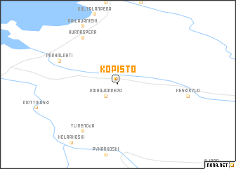 map of Kopisto
