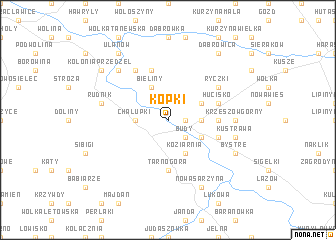 map of Kopki